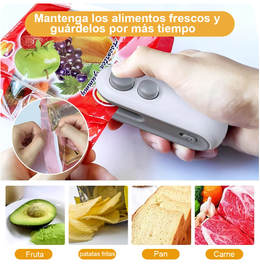 Sellador De Bolsas Recargable